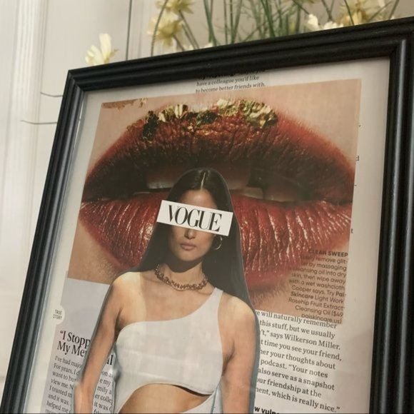 Vogue Theme Handmade 8x10 Fashion Collage - Picture 2 of 12